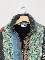 The Shira Cropped Bomber Jacket
