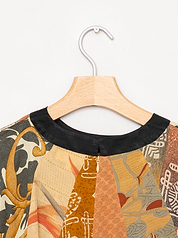The Simmy Top  - One Size - Upcycled Silk