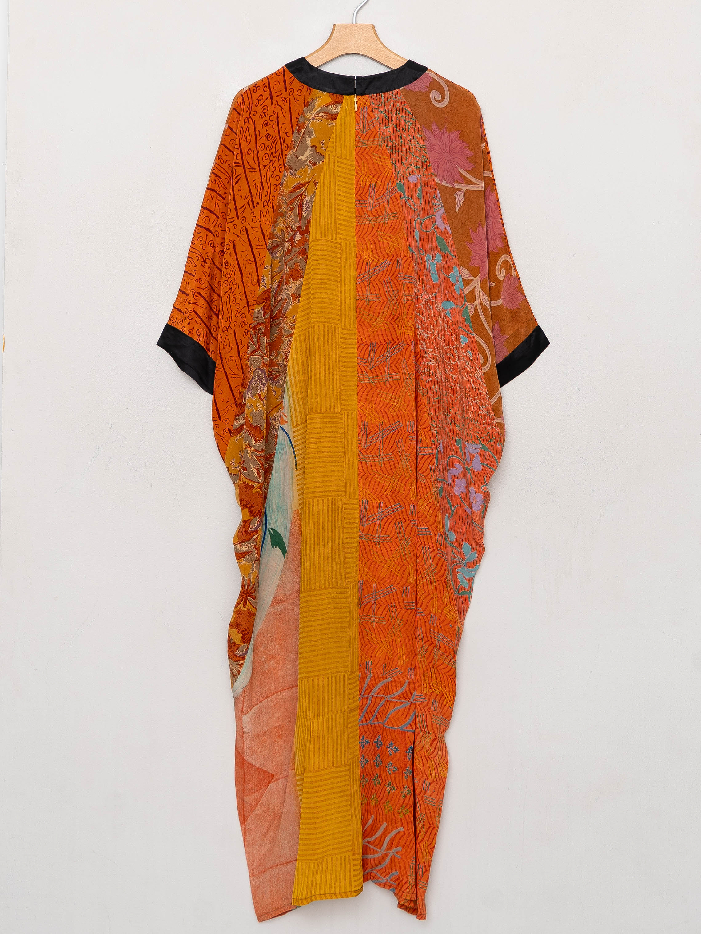 The Simmy Long Dress  - One Size - Upcycled Silk