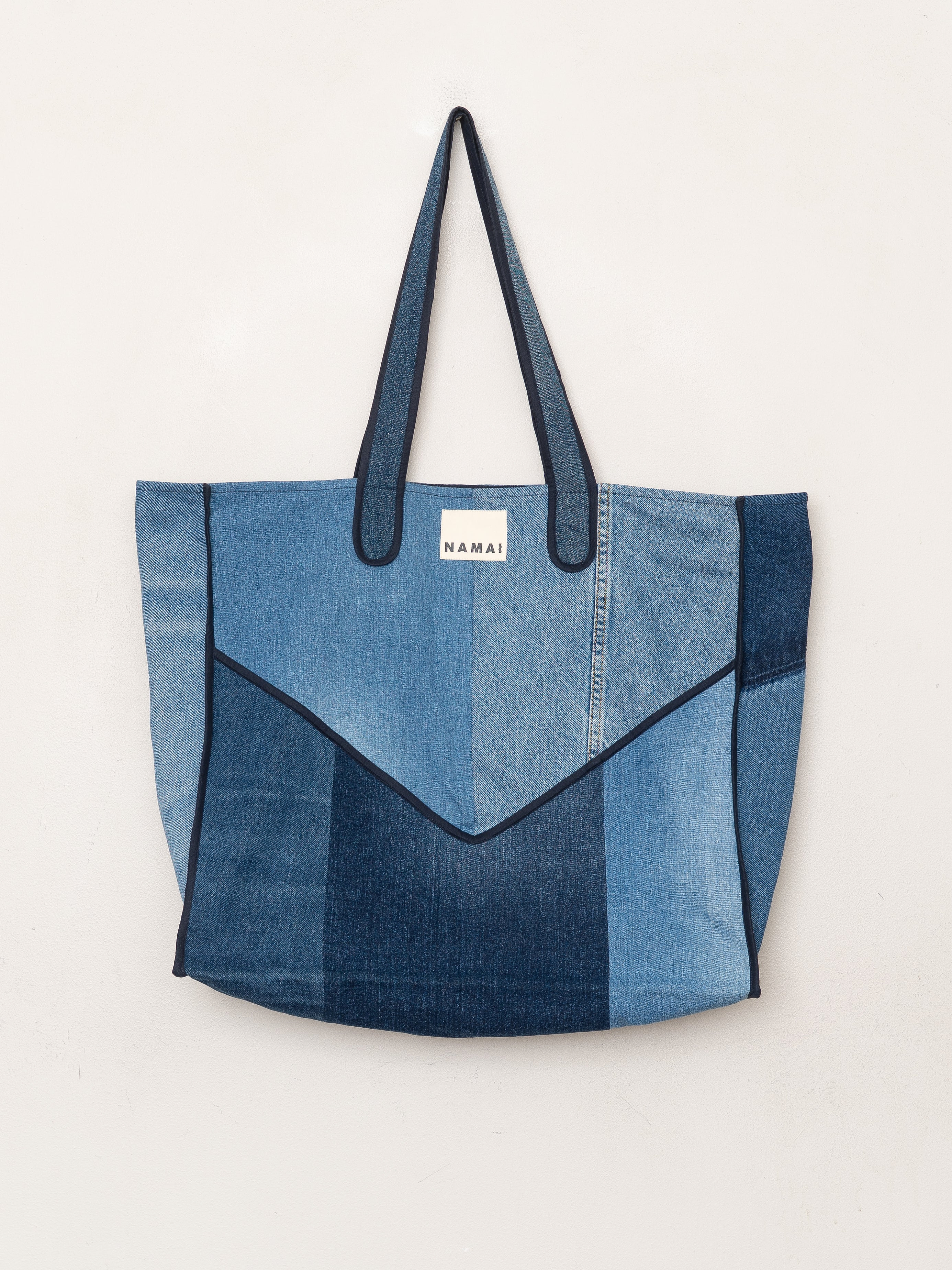The Pasha Carryall Denim Tote Bag