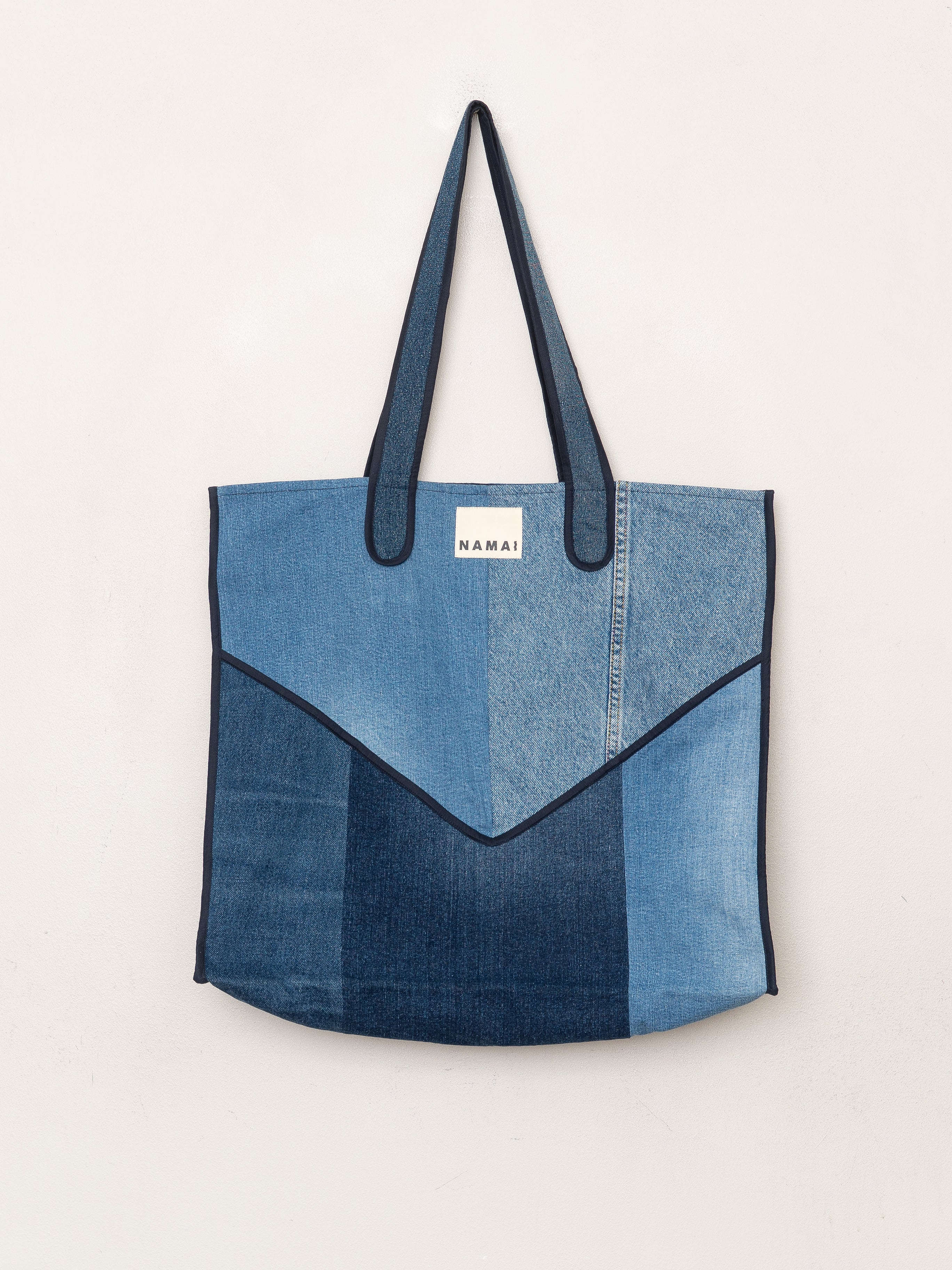 The Pasha Carryall Denim Tote Bag