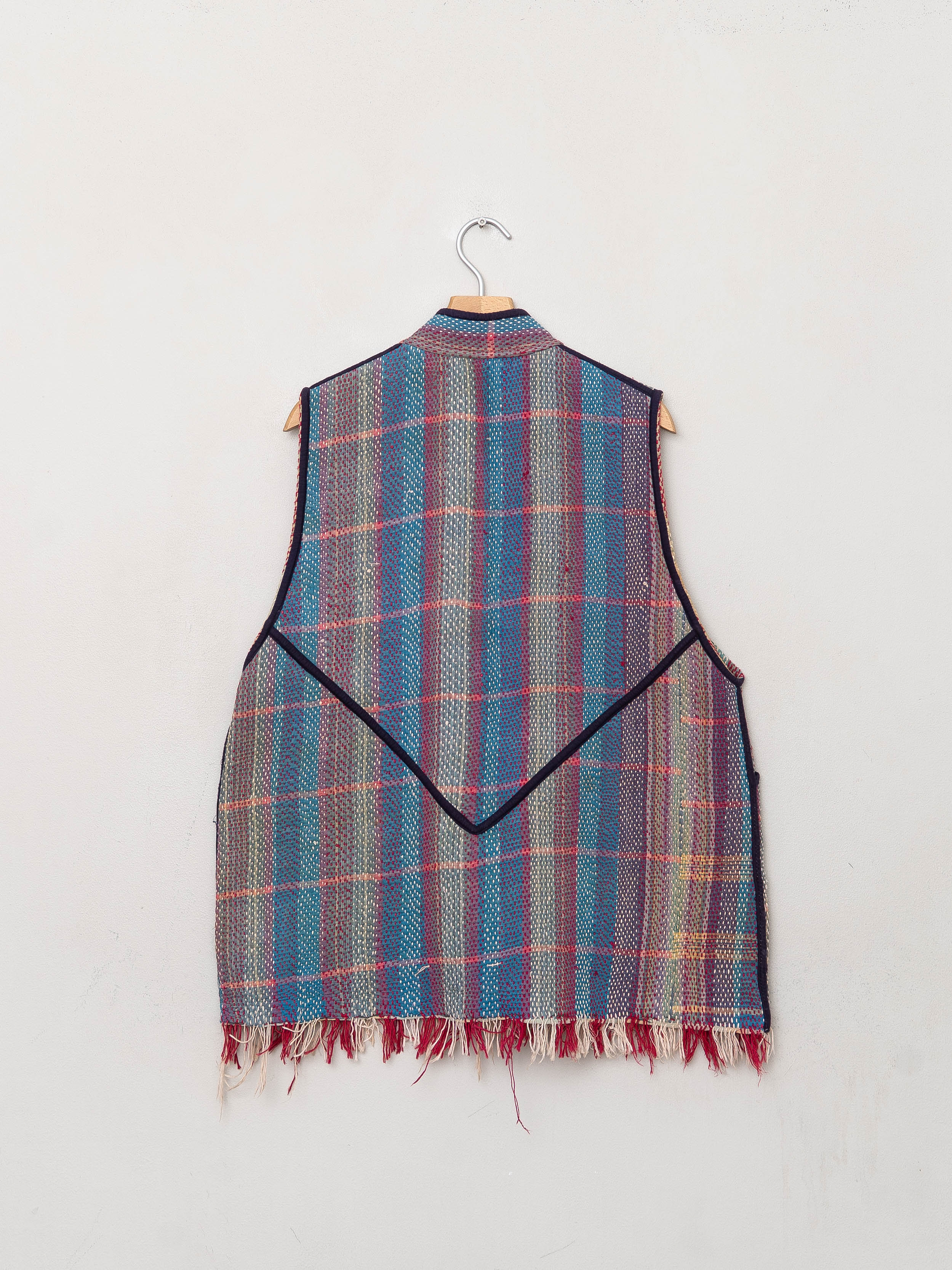 The Ladhiya Quilted Patchwork Kantha Vest