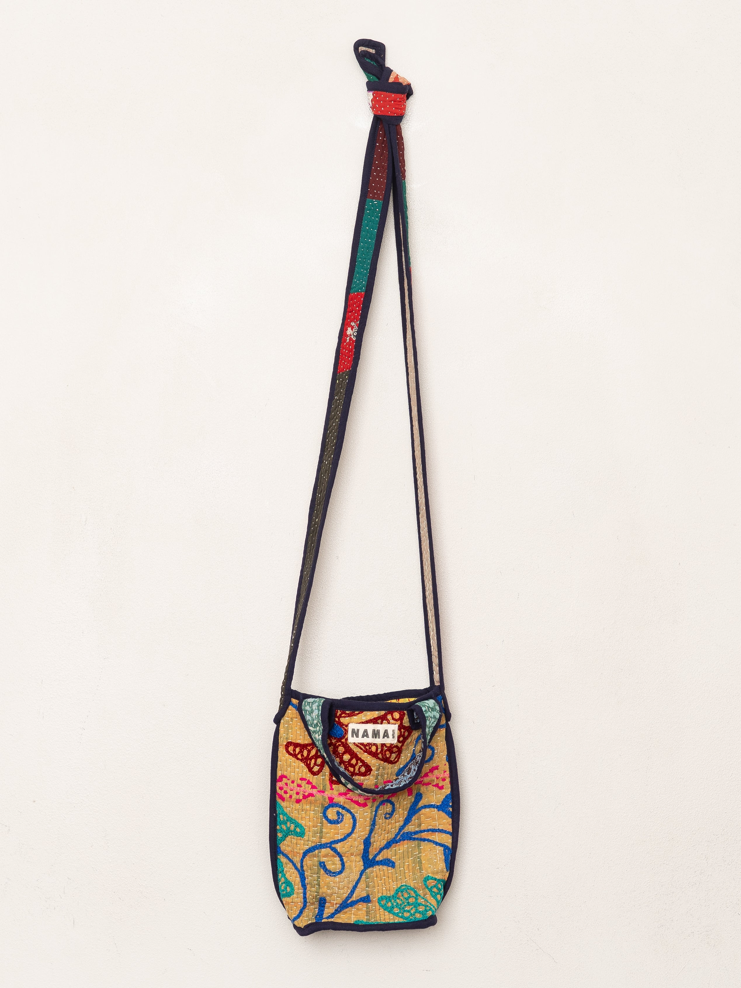 The Xoti Mini Zero-Waste Quilted Kantha Bag