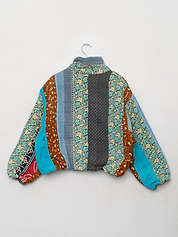 The Shira Cropped Bomber Jacket