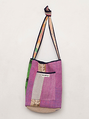 The Xoti II Zero-Waste Quilted Kantha Bag