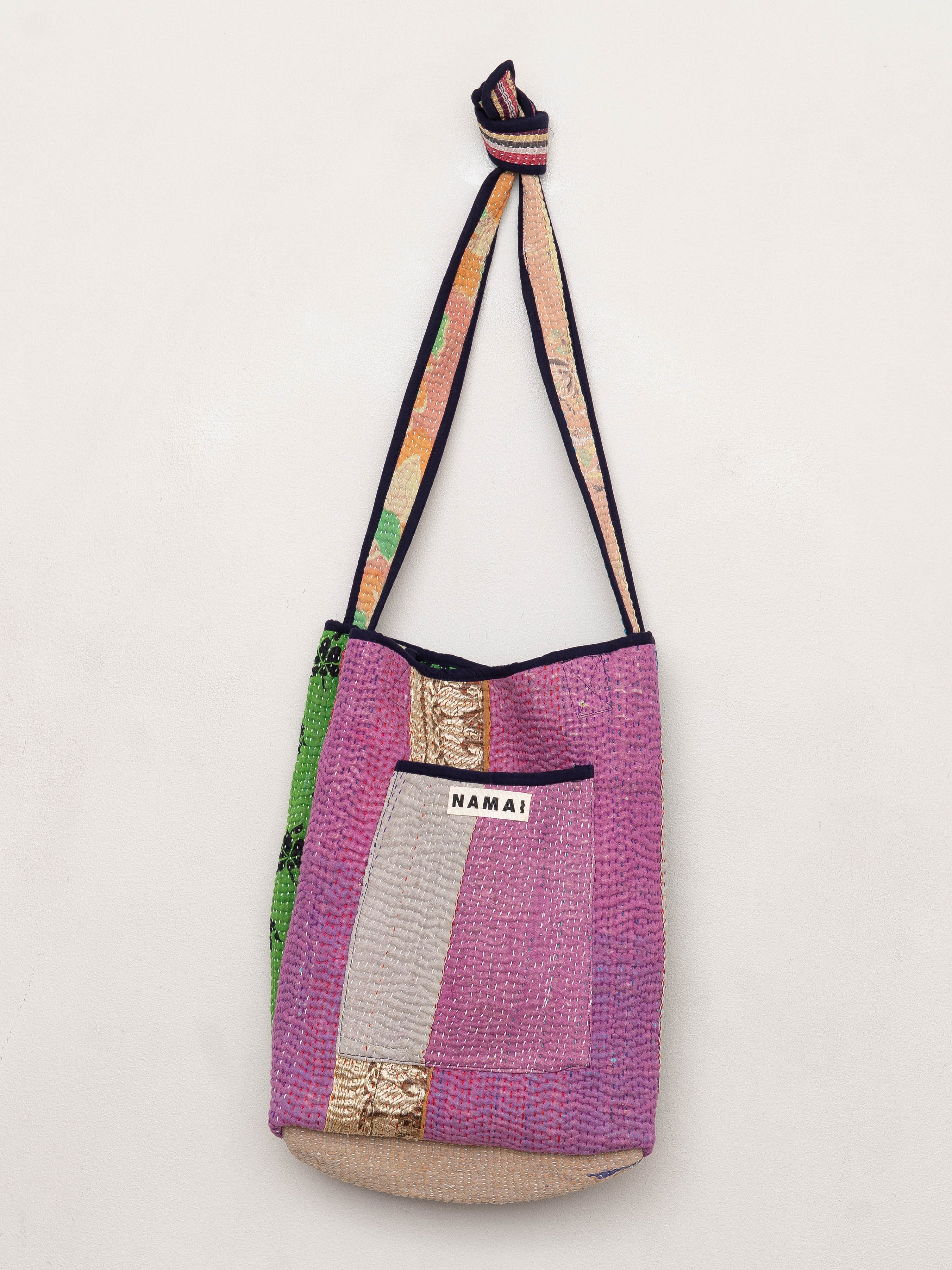 The Xoti II Zero-Waste Quilted Kantha Bag