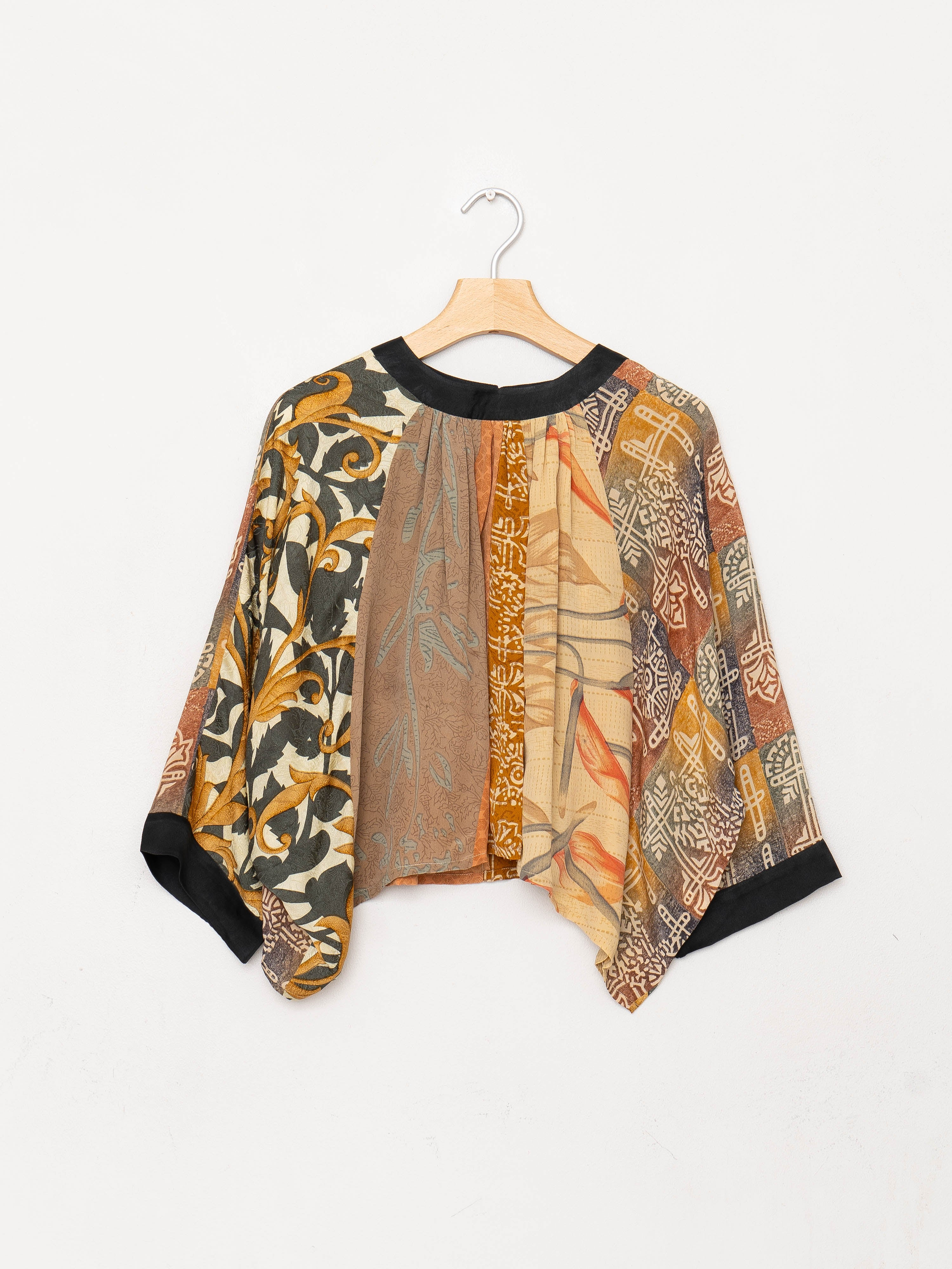 The Simmy Top  - One Size - Upcycled Silk