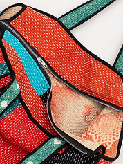 The Raksa Quilted Kantha Bag