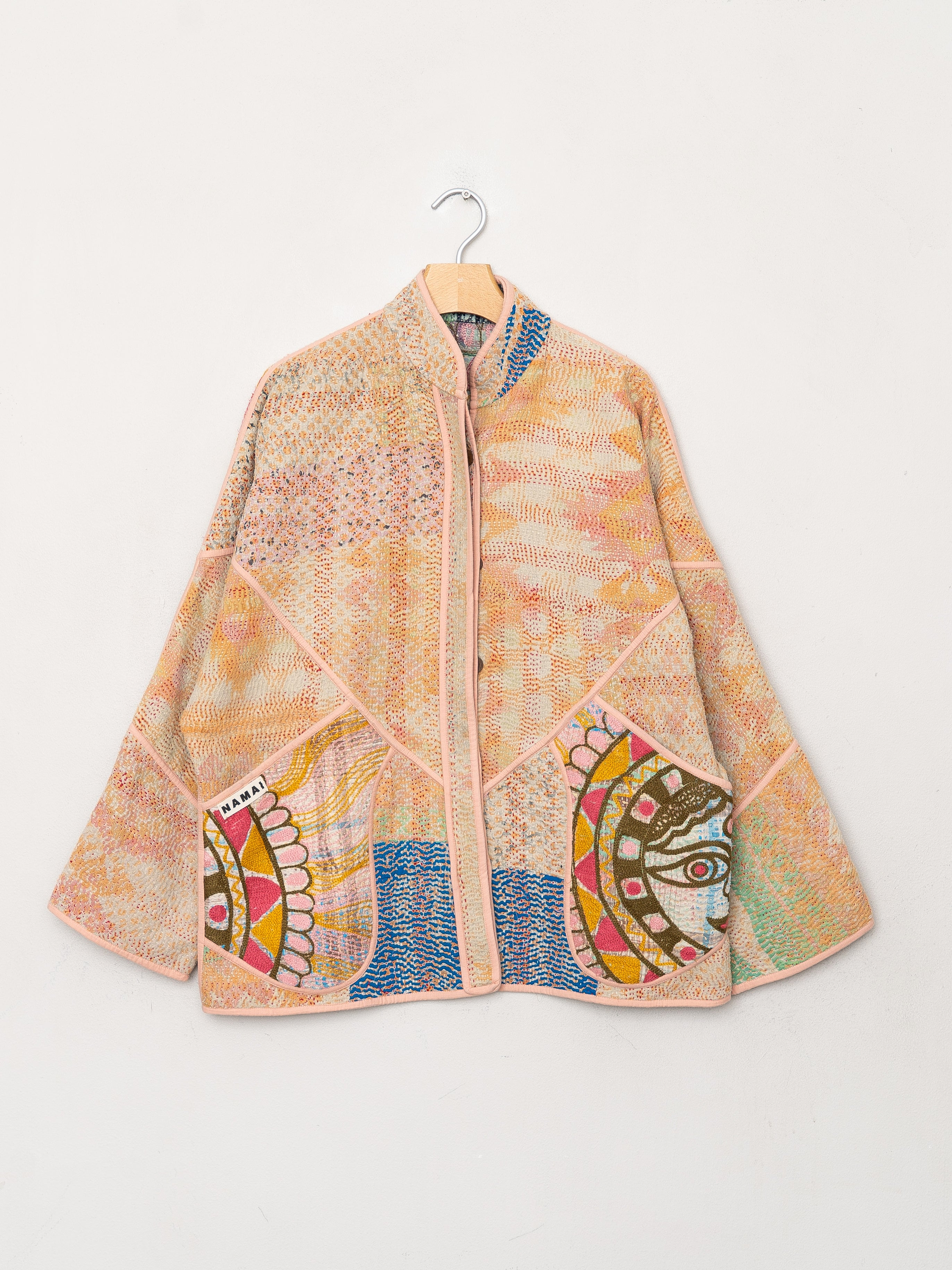 The Ladhiya Suzani Quilted Kantha Jacket