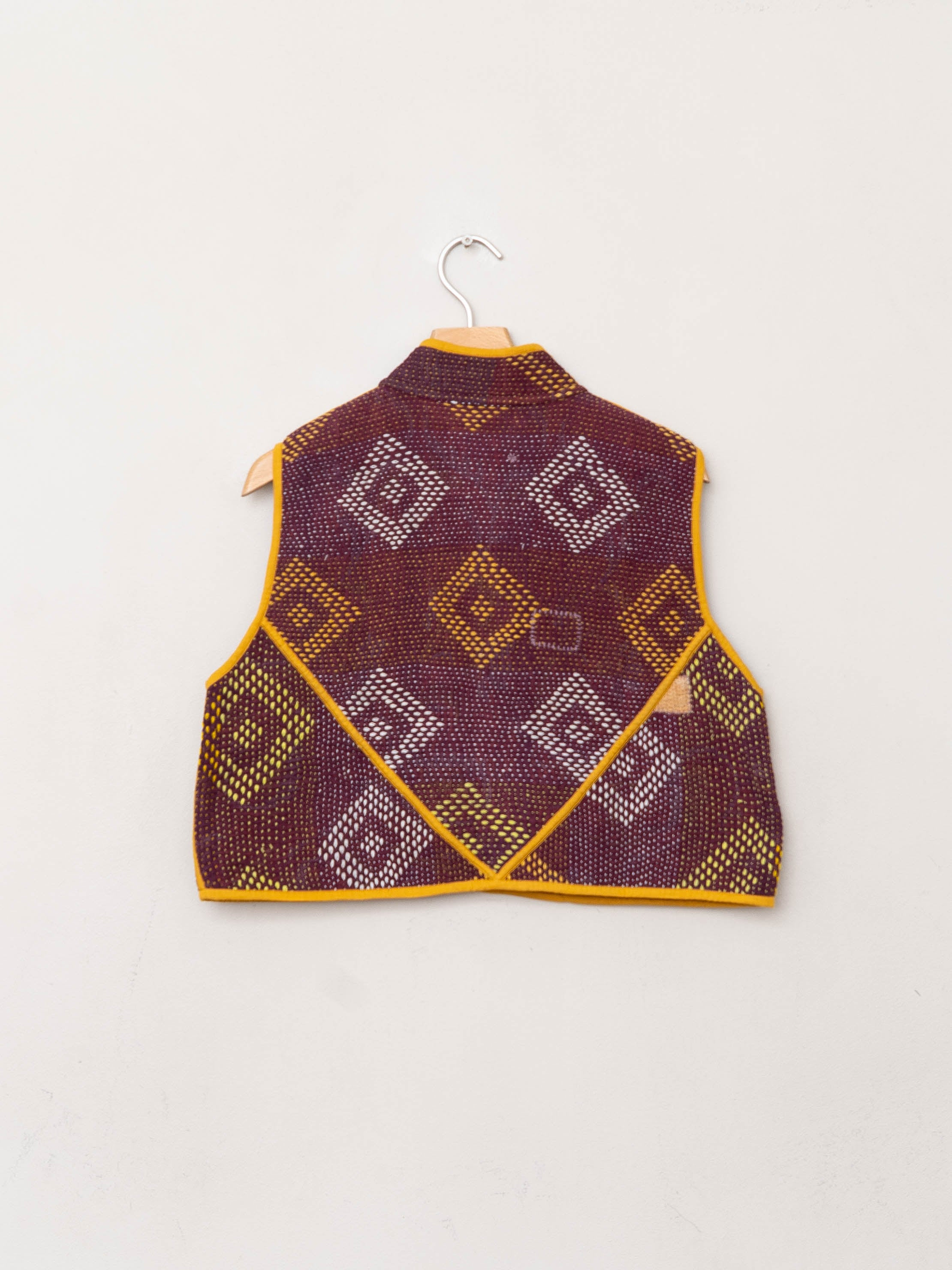 The Kaira Quilted Patchwork Kantha Vest