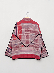 The Ladhiya Quilted Patchwork Kantha Jacket