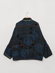 The Ladhiya Suzani Quilted Kantha Jacket
