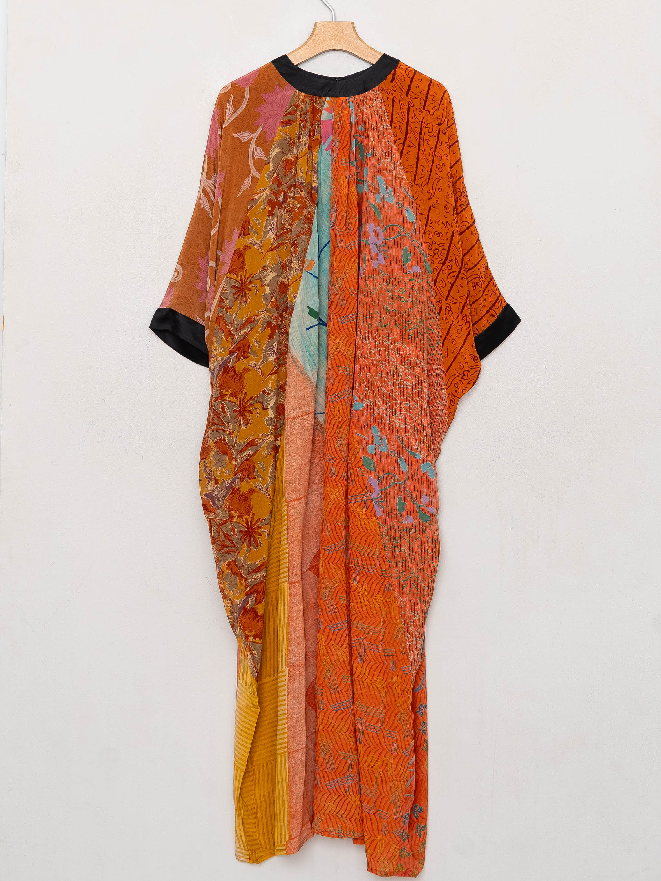 The Simmy Long Dress  - One Size - Upcycled Silk