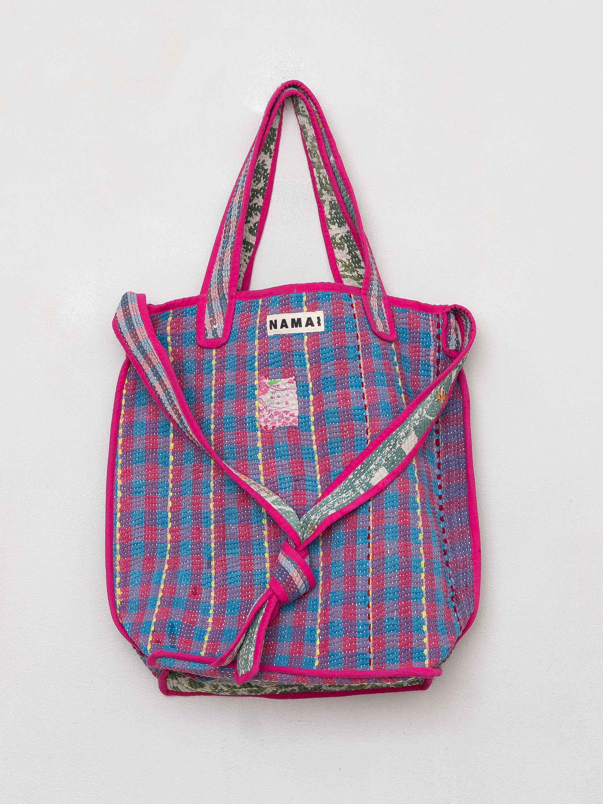 The Xoti II Zero-Waste Quilted Kantha Bag