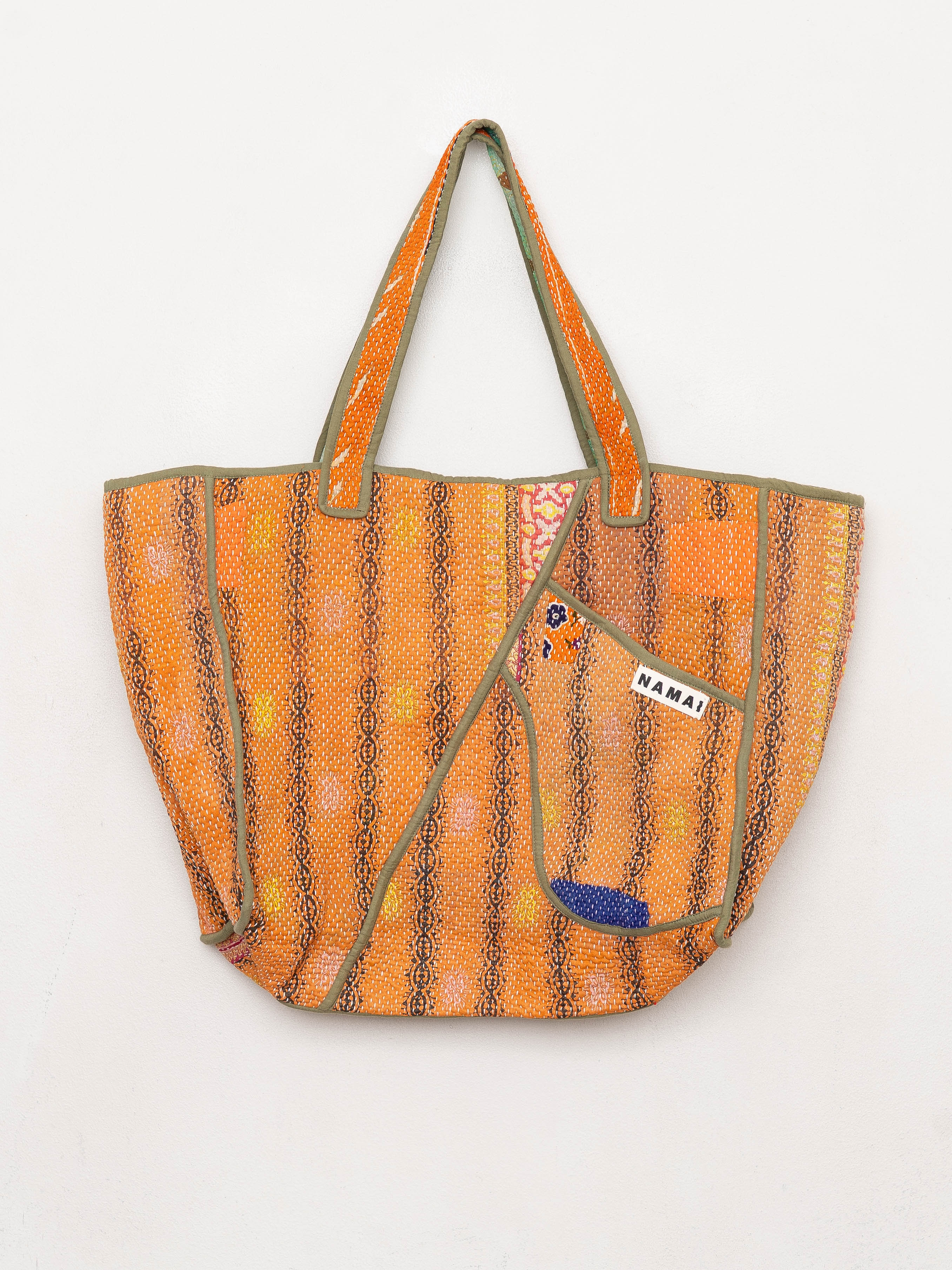 The Raksa Quilted Kantha Bag