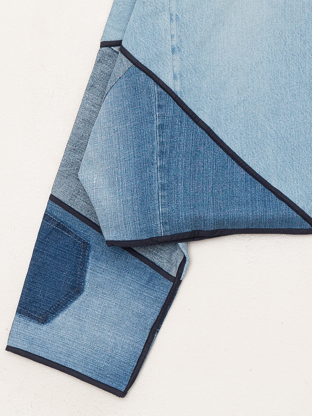 The Kaira Cropped Denim Jacket - Medium