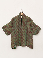 The Gita Short Sleeve Quilted Jacket