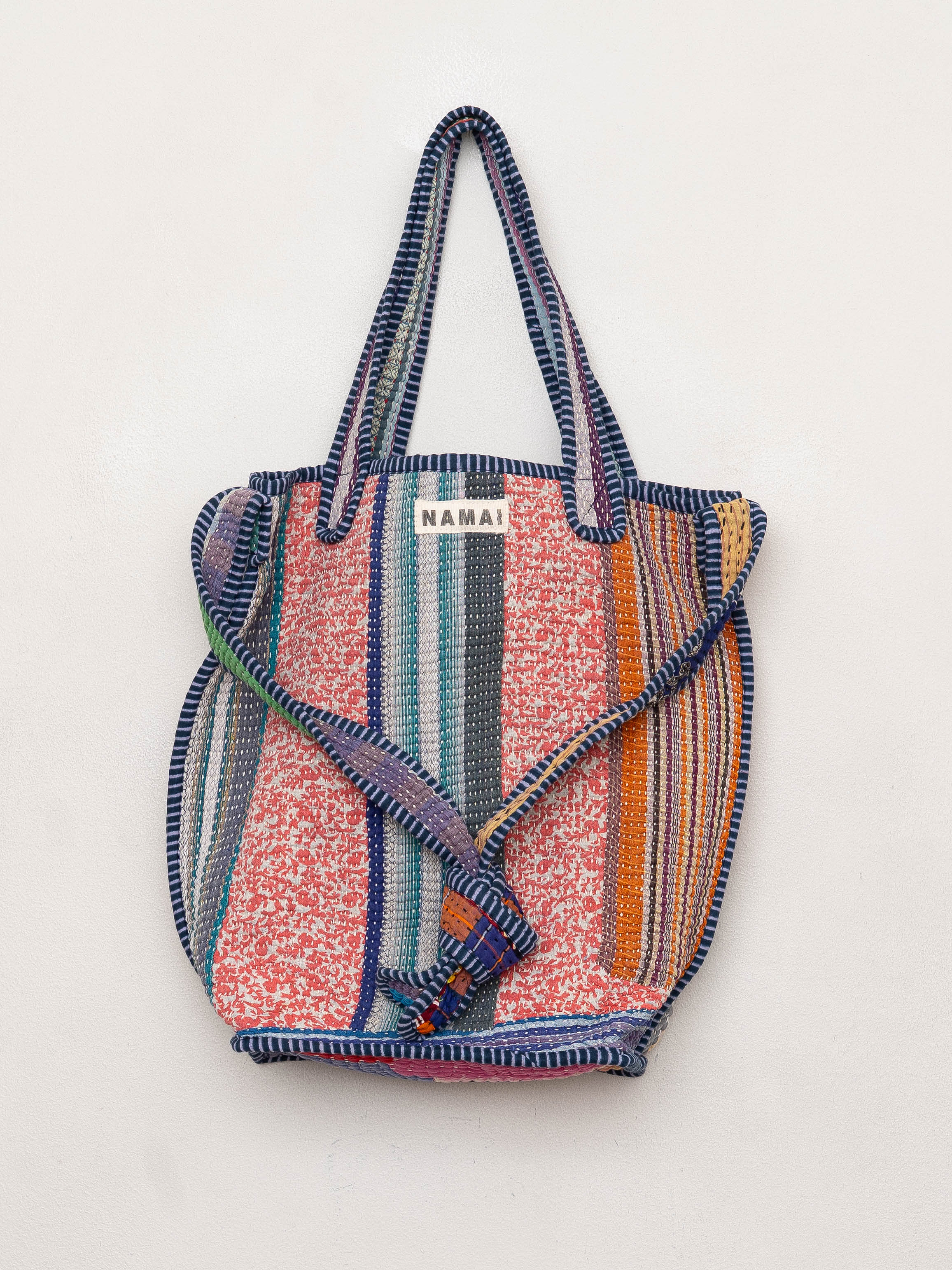 The Xoti II Zero-Waste Quilted Kantha Bag
