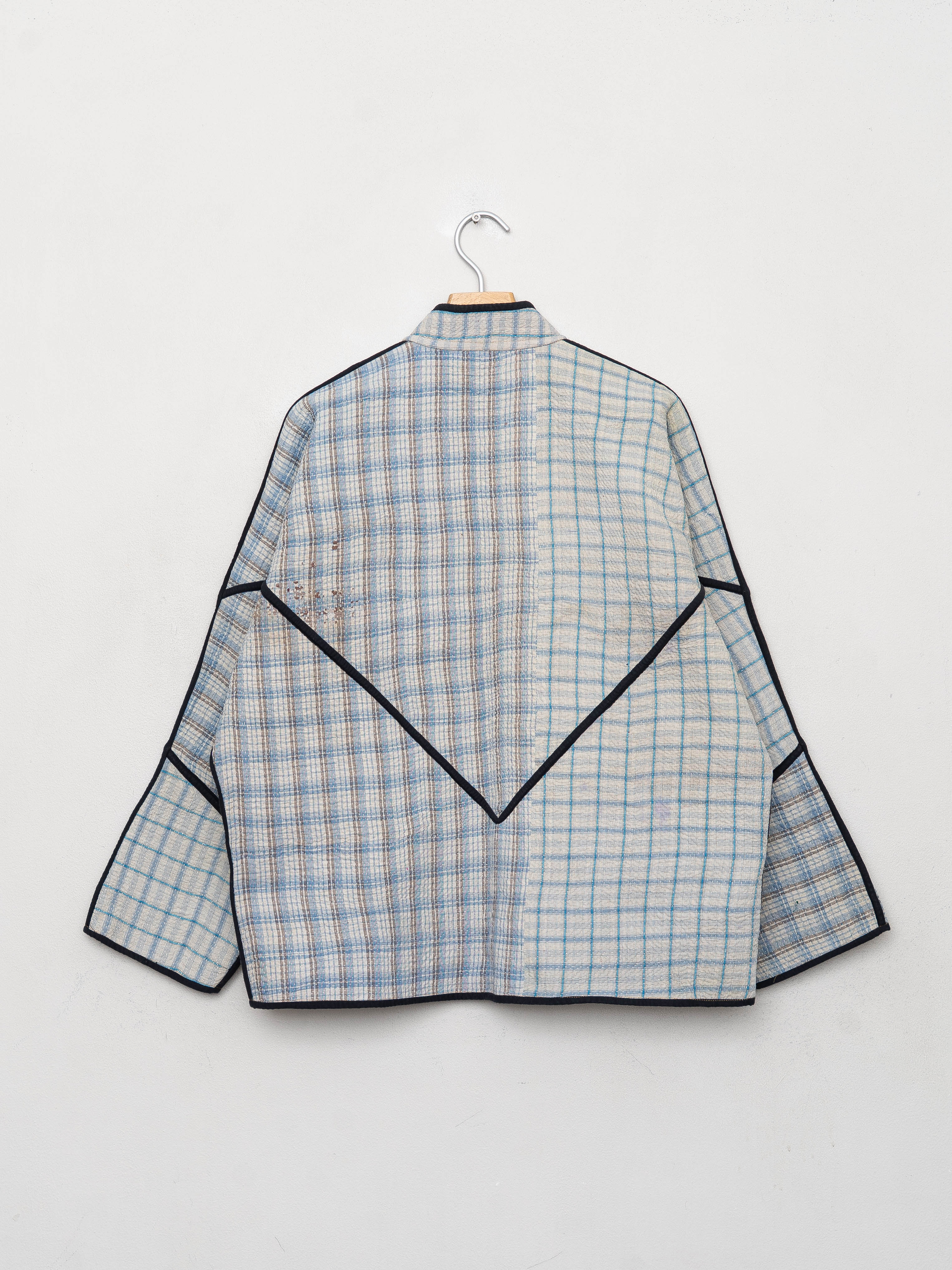 The Ladhiya Quilted Patchwork Kantha Jacket