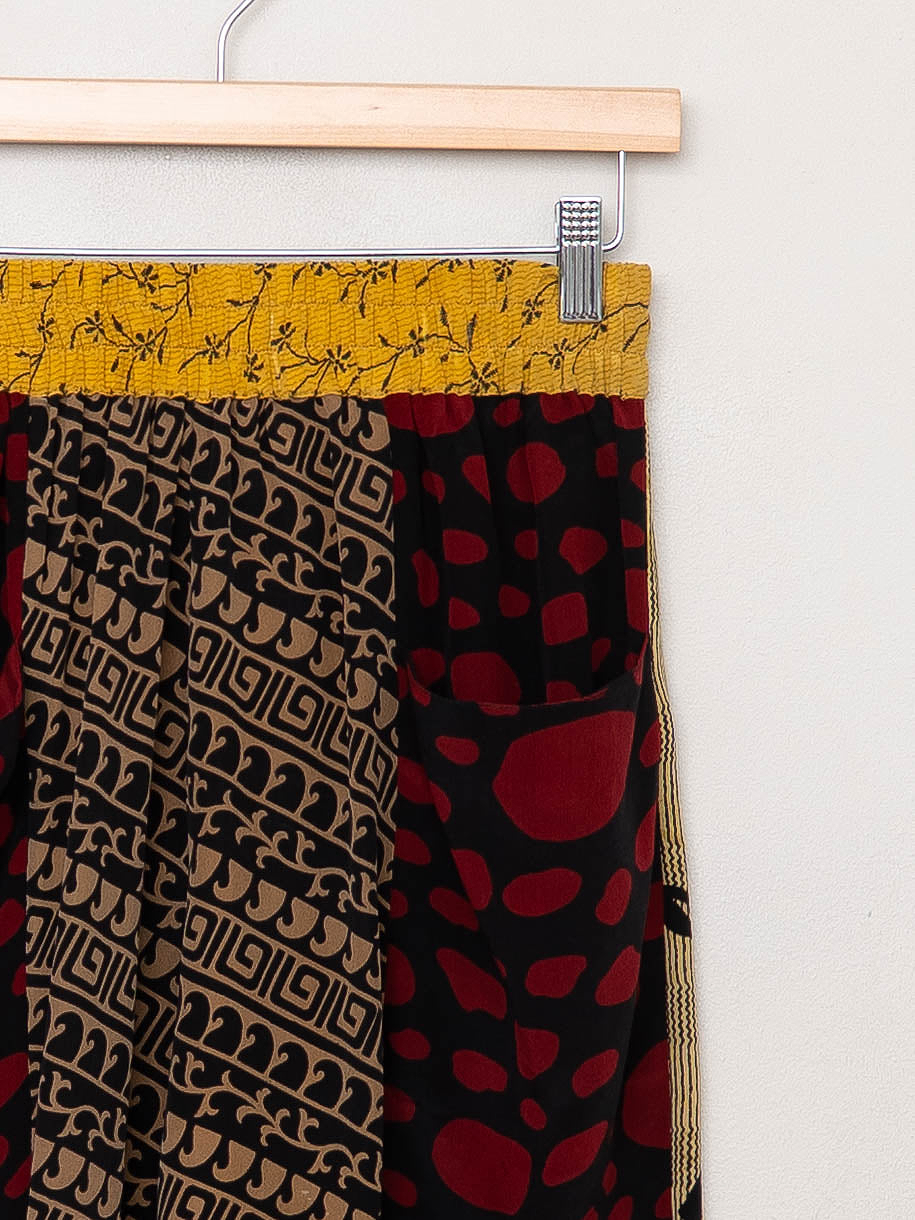 The Nayan Pant - Small - Upcycled Silk