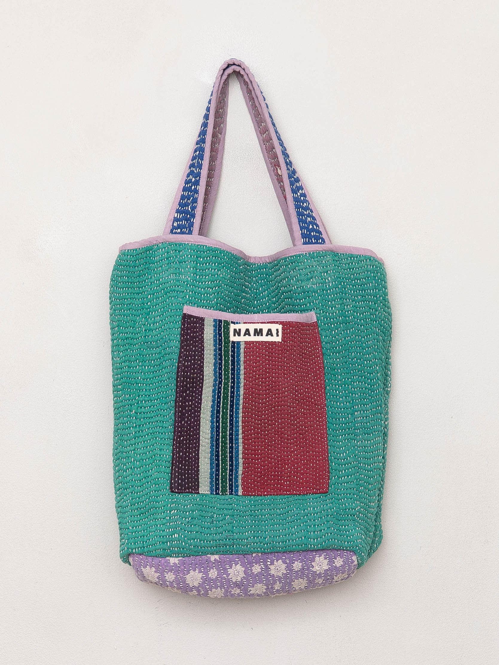 The Xoti II Zero-Waste Quilted Kantha Bag