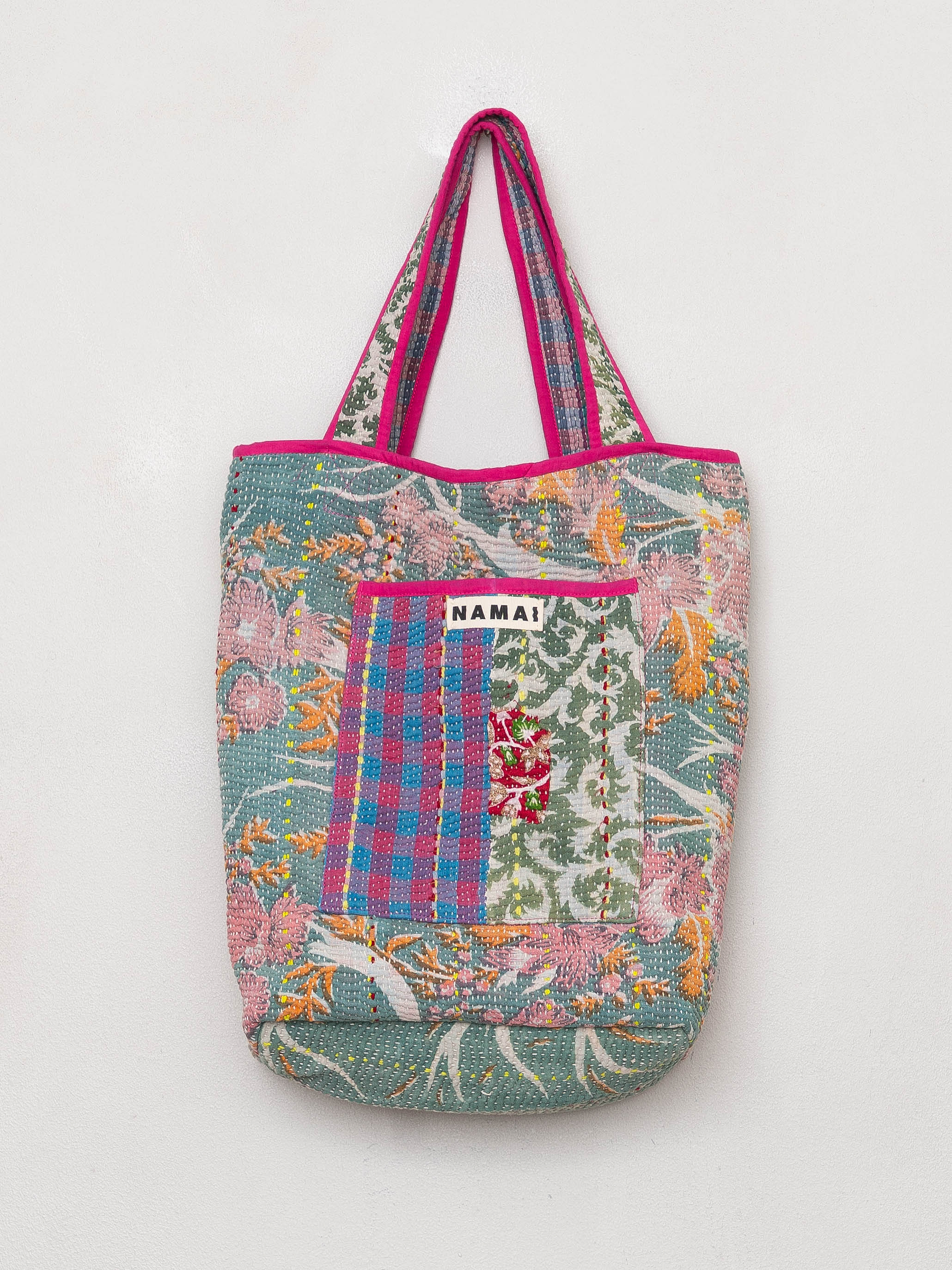 The Xoti II Zero-Waste Quilted Kantha Bag