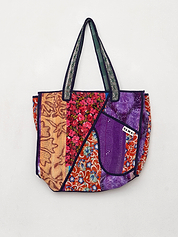 The Raksa Quilted Kantha Bag