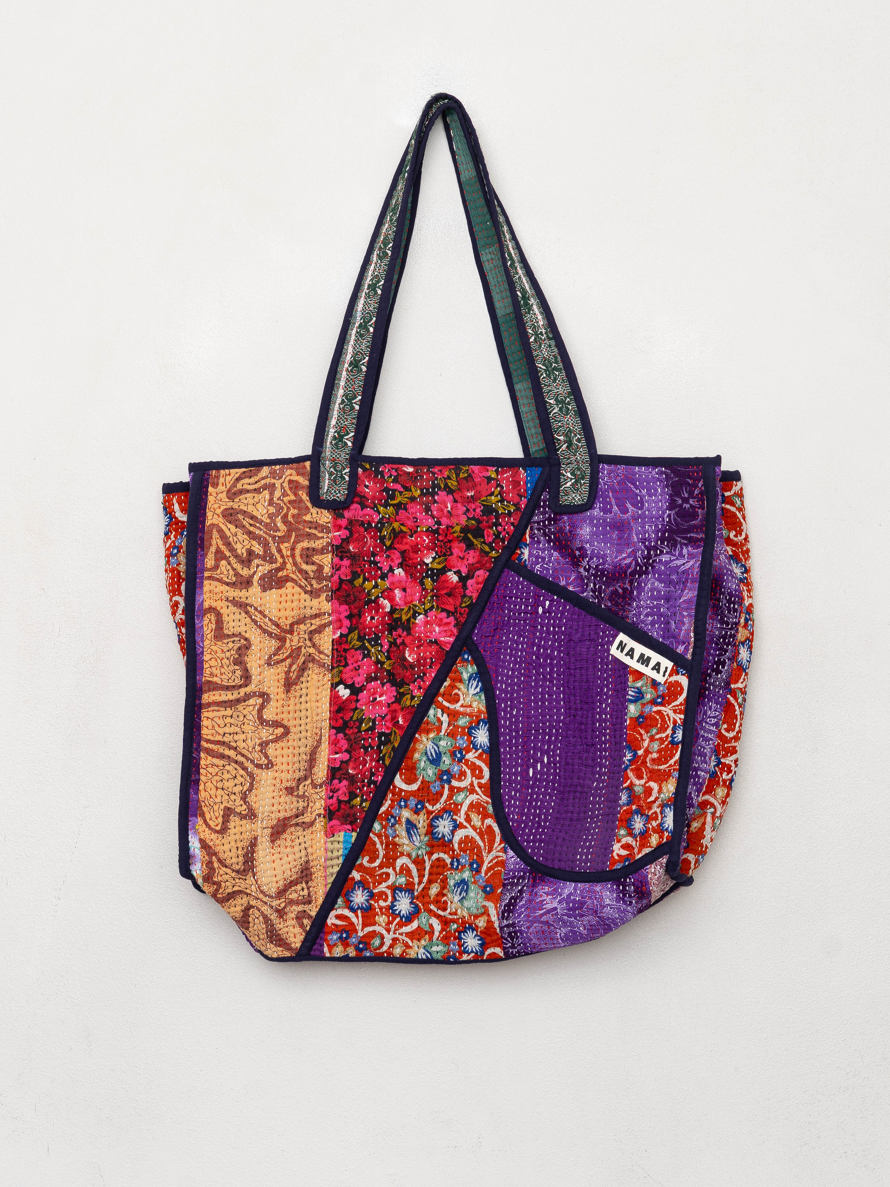 The Raksa Quilted Kantha Bag