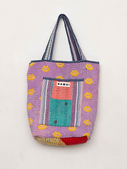 The Xoti II Zero-Waste Quilted Kantha Bag
