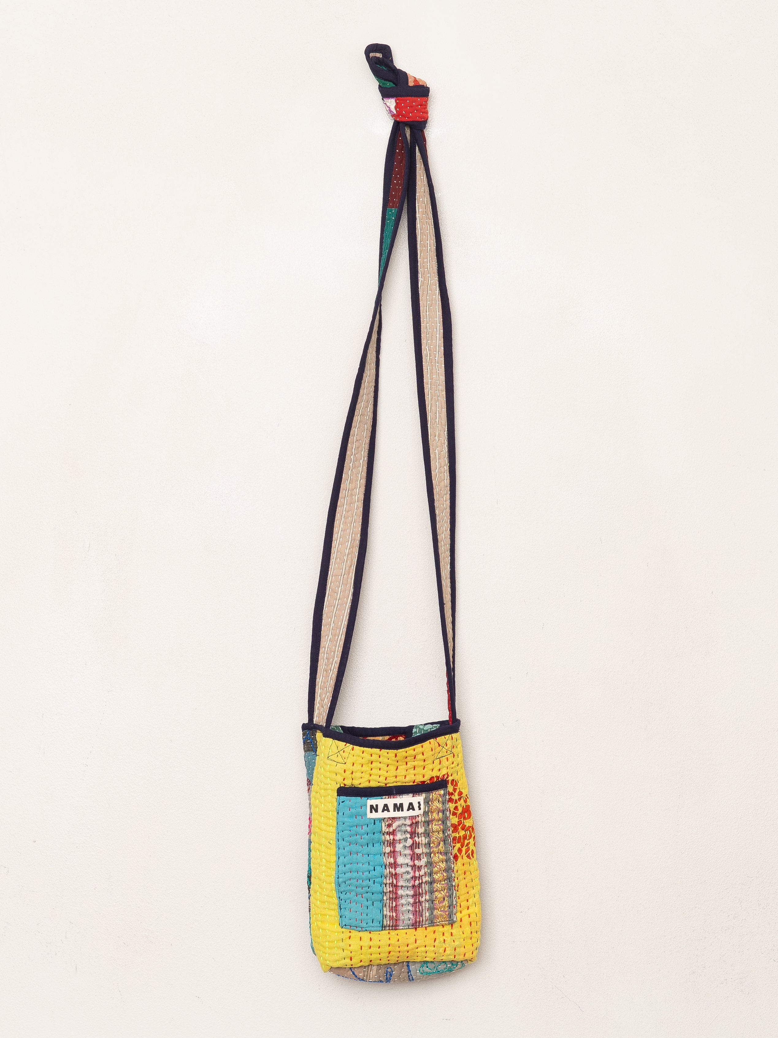The Xoti Mini Zero-Waste Quilted Kantha Bag