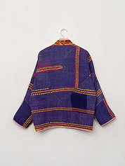 The Ladhiya Quilted Patchwork Kantha Jacket Wholesale
