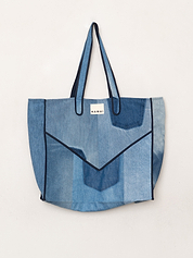 The Pasha Carryall Denim Tote Bag