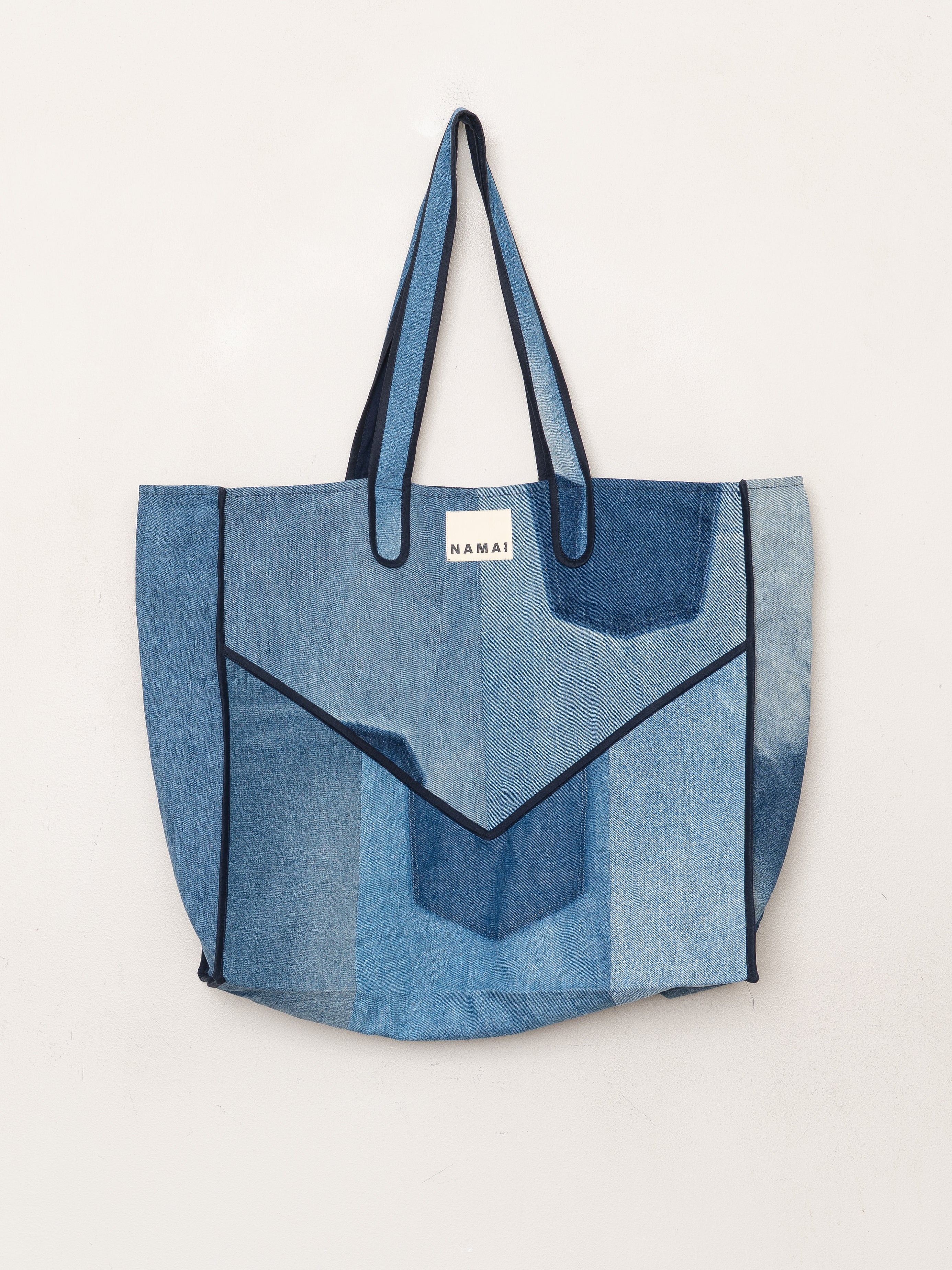 The Pasha Carryall Denim Tote Bag