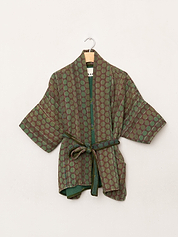 The Gita Short Sleeve Quilted Jacket