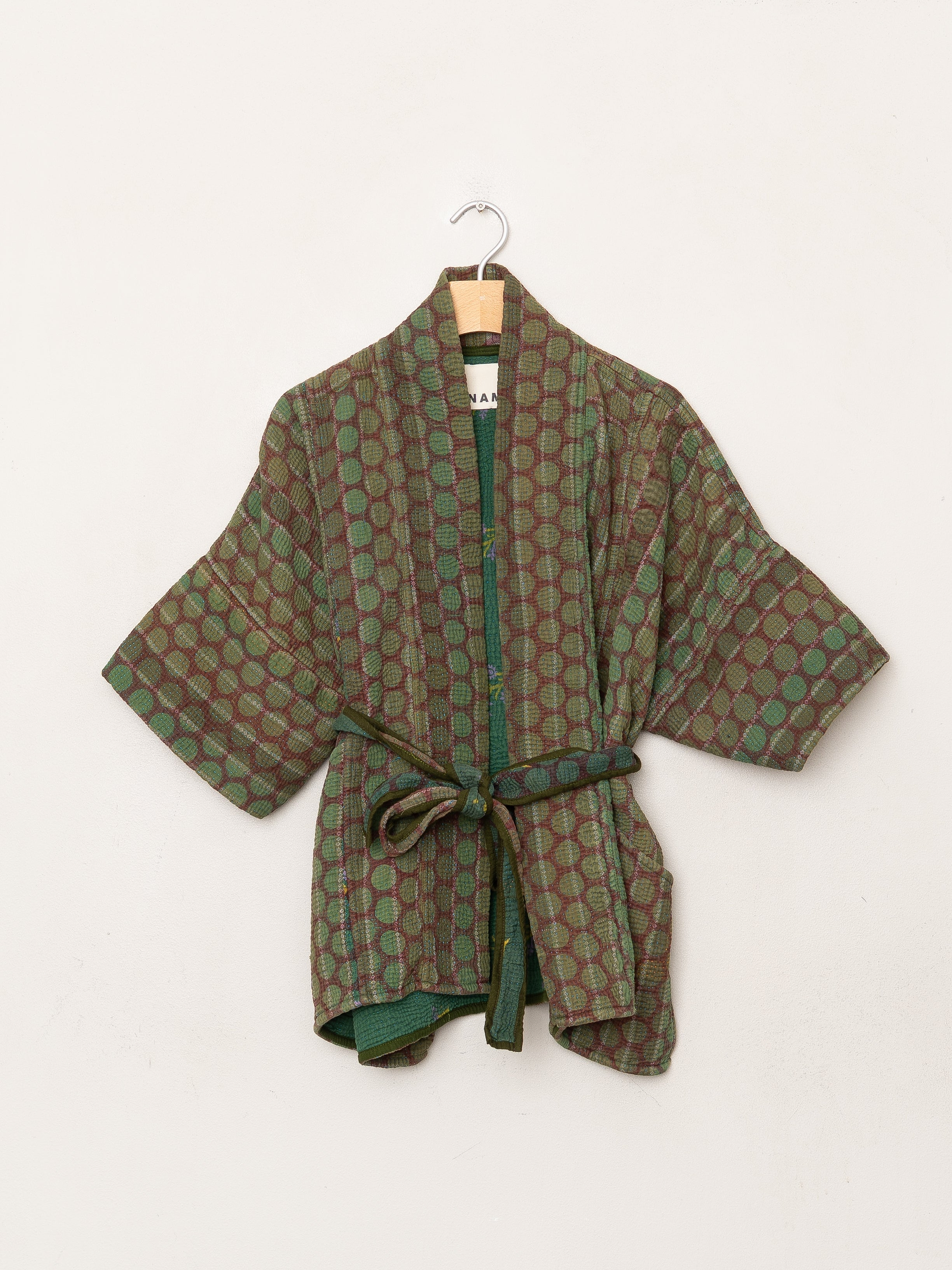 The Gita Short Sleeve Quilted Jacket