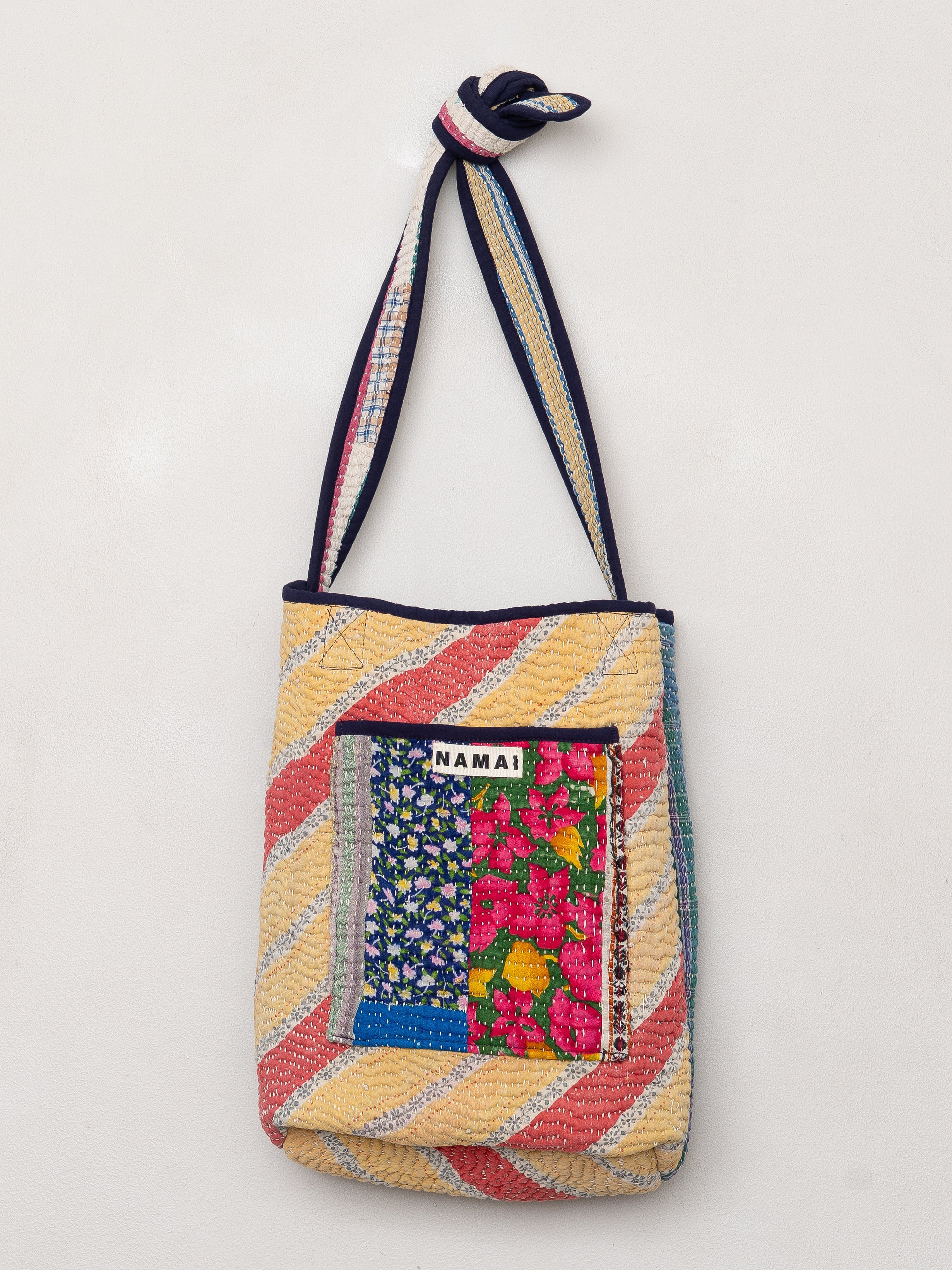 The Xoti II Zero-Waste Quilted Kantha Bag