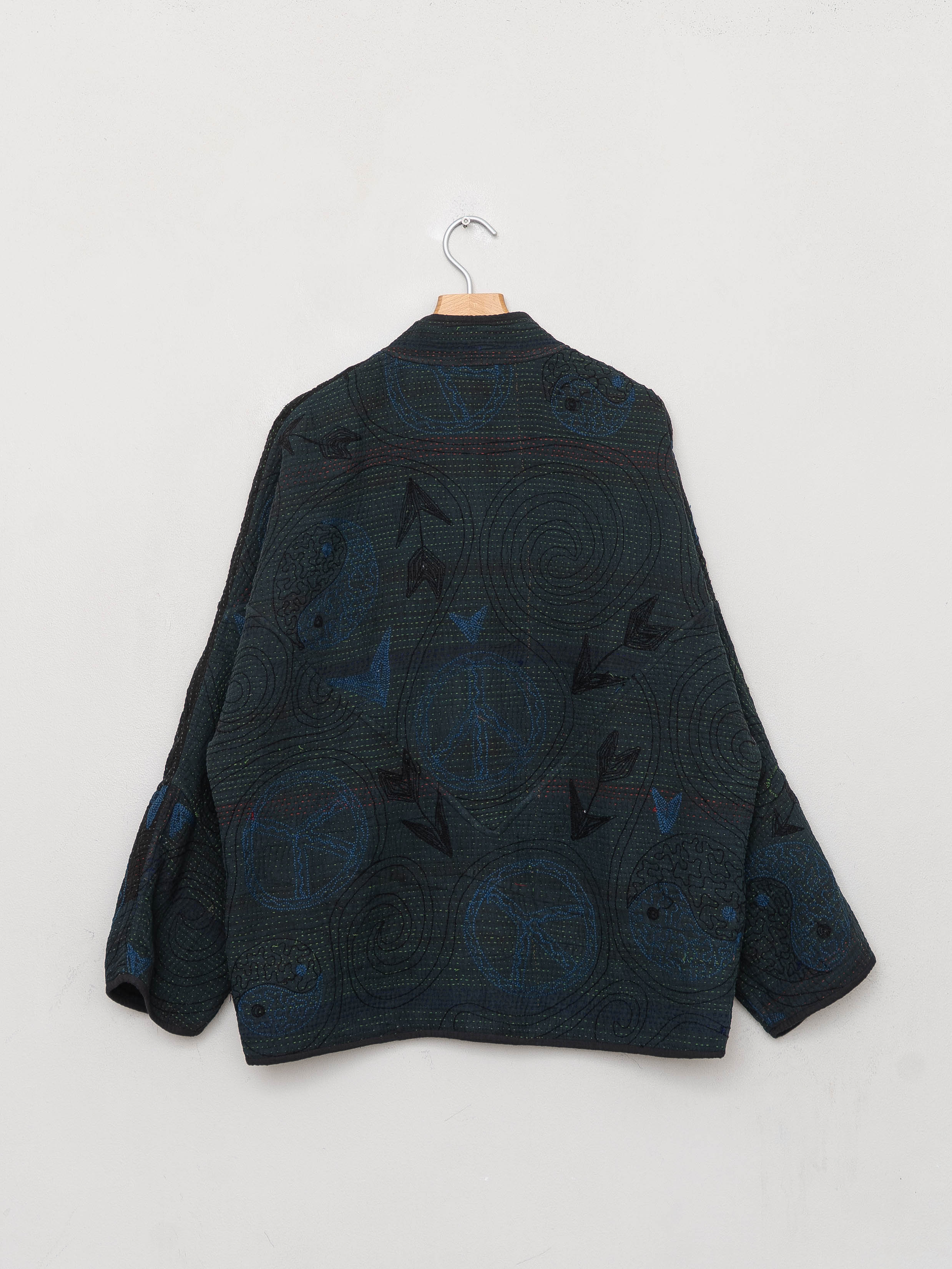 The Ladhiya Suzani Quilted Kantha Jacket