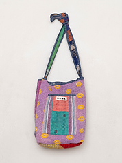 The Xoti II Zero-Waste Quilted Kantha Bag