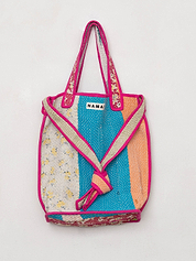 The Xoti II Zero-Waste Quilted Kantha Bag