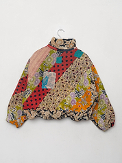 The Shira Cropped Bomber Jacket