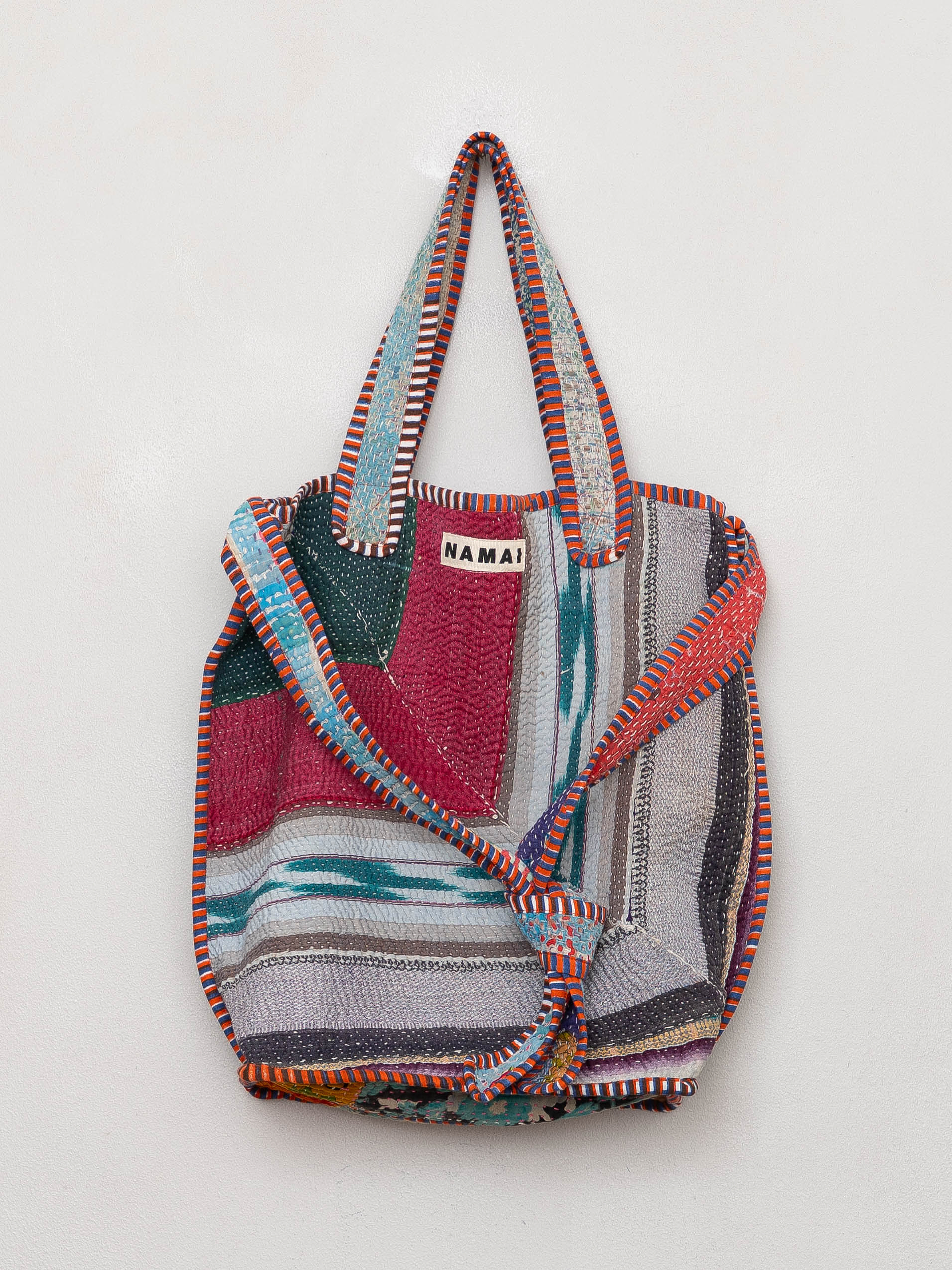 The Xoti II Zero-Waste Quilted Kantha Bag