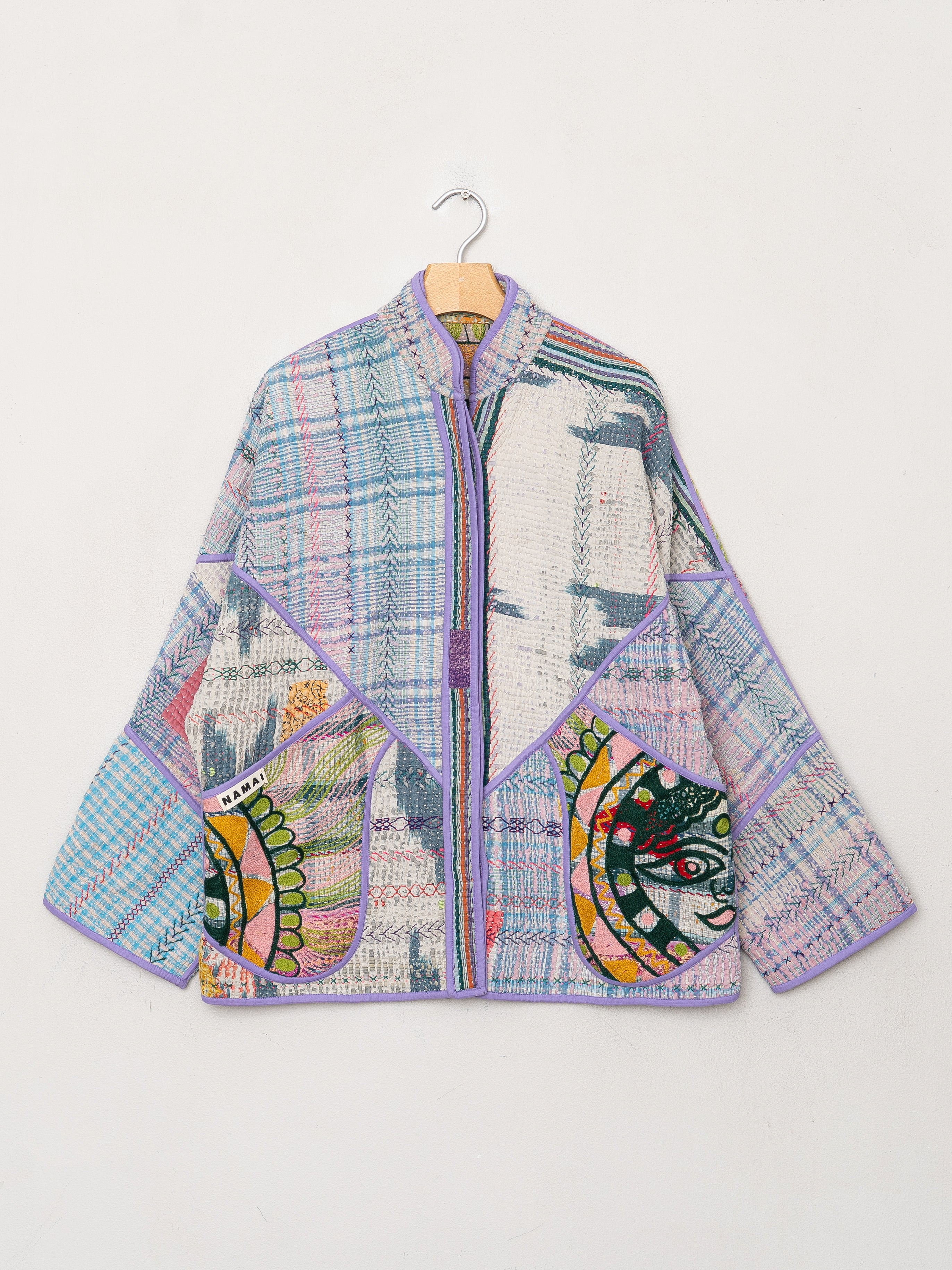 The Ladhiya Suzani Quilted Kantha Jacket