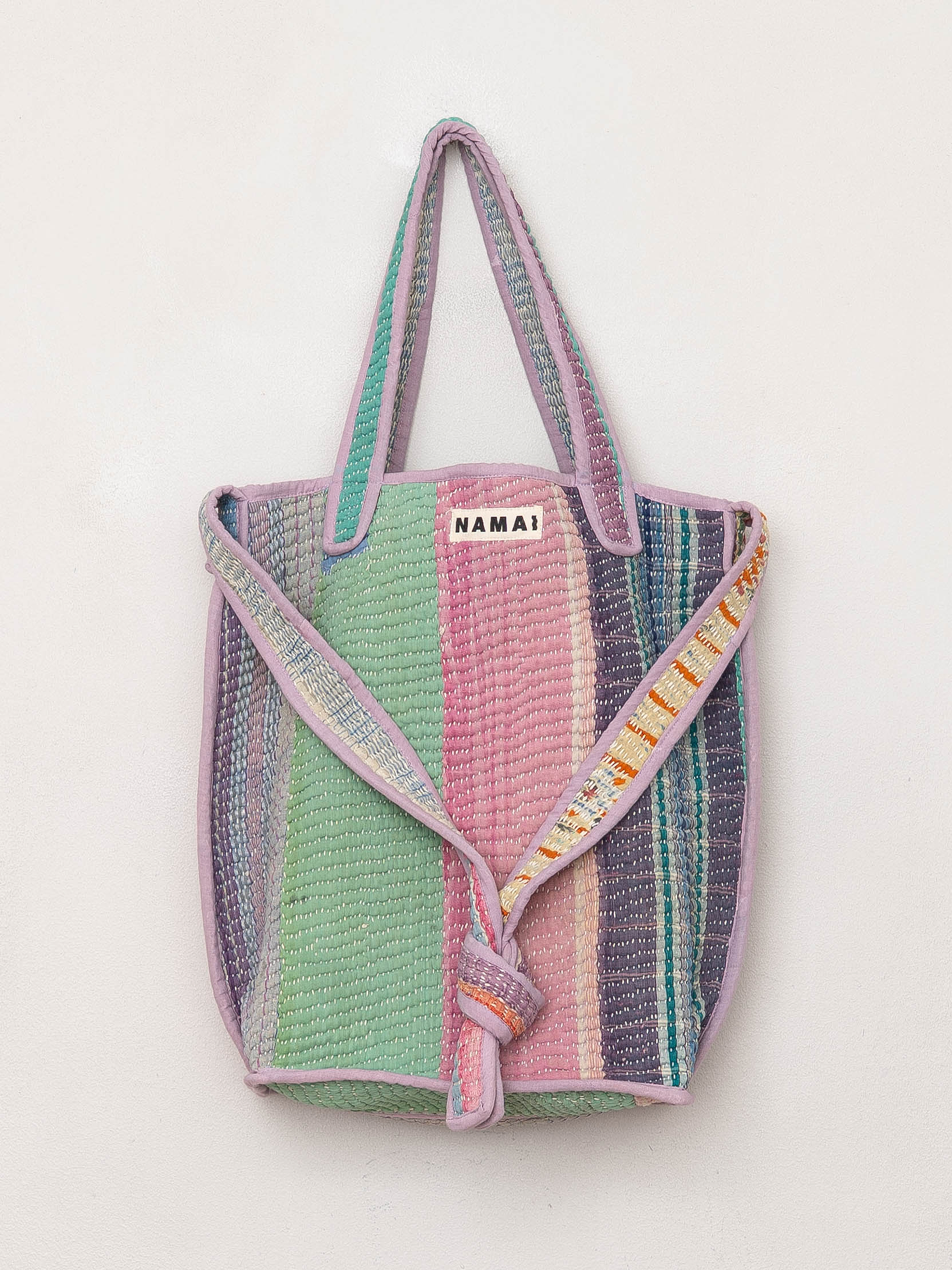 The Xoti II Zero-Waste Quilted Kantha Bag