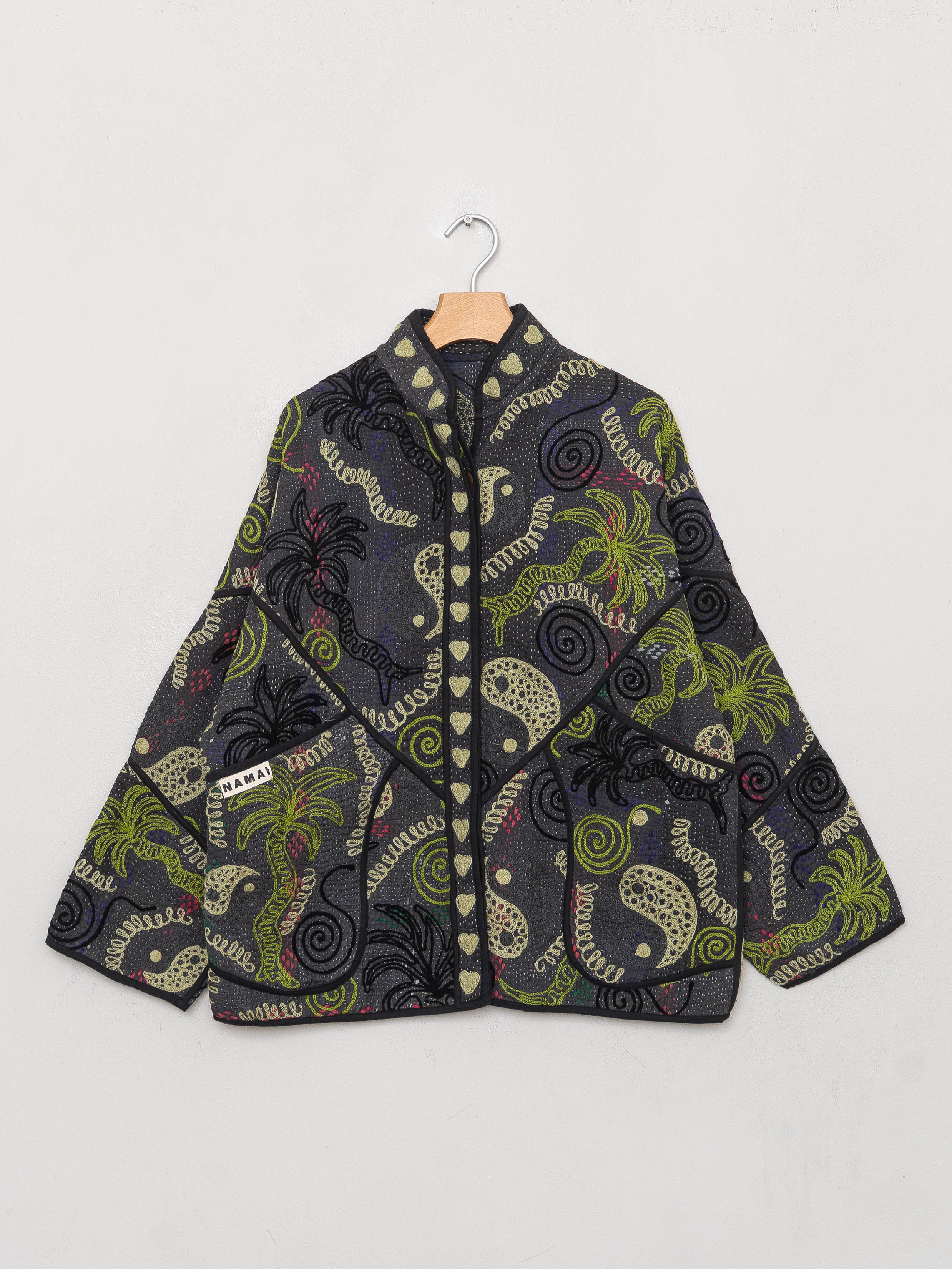 The Ladhiya Suzani Quilted Kantha Jacket