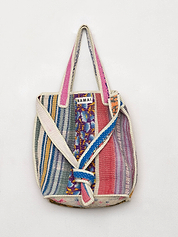 The Xoti II Zero-Waste Quilted Kantha Bag