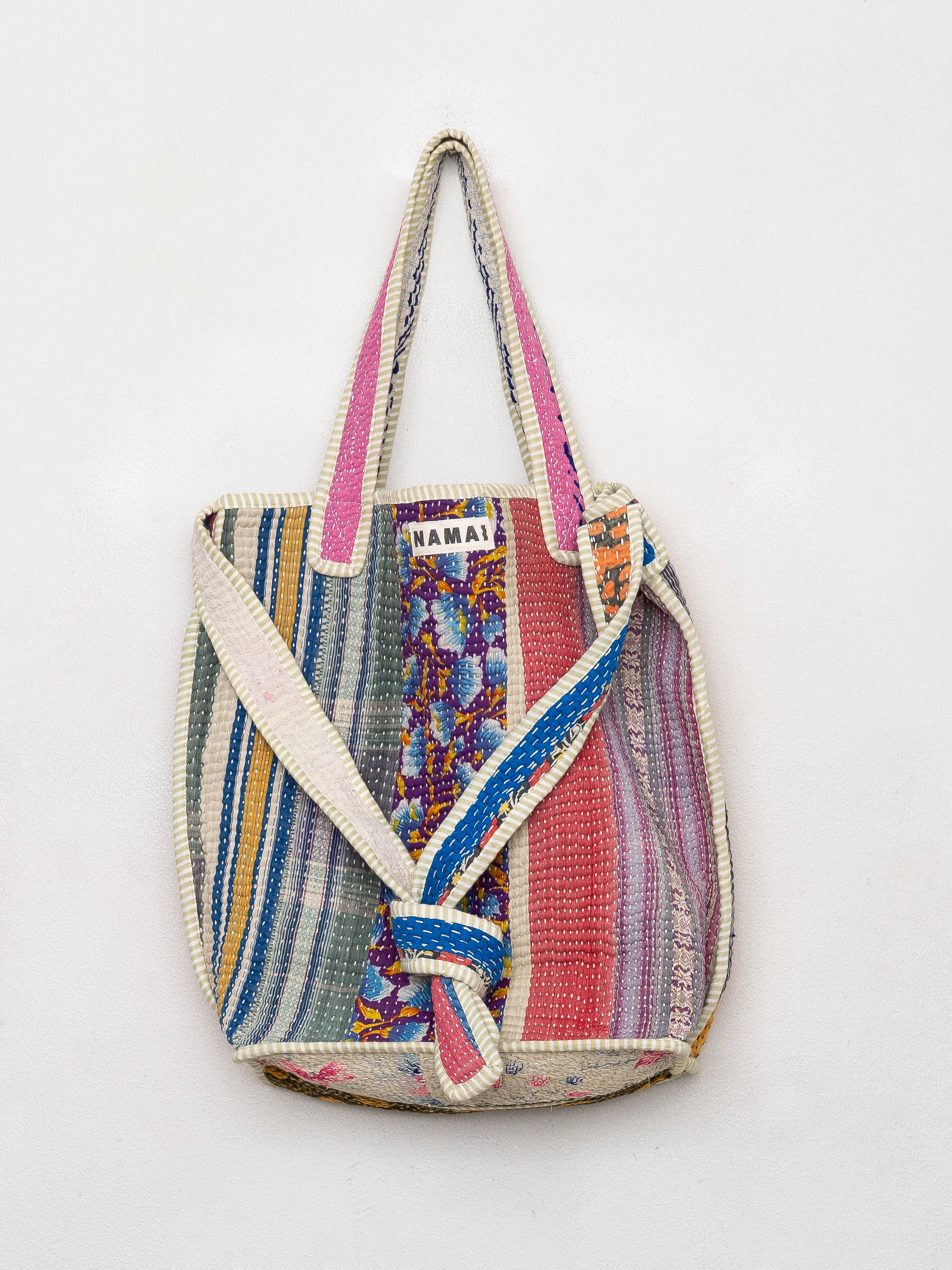 The Xoti II Zero-Waste Quilted Kantha Bag
