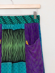 The Nayan Pant - Small - Upcycled Silk