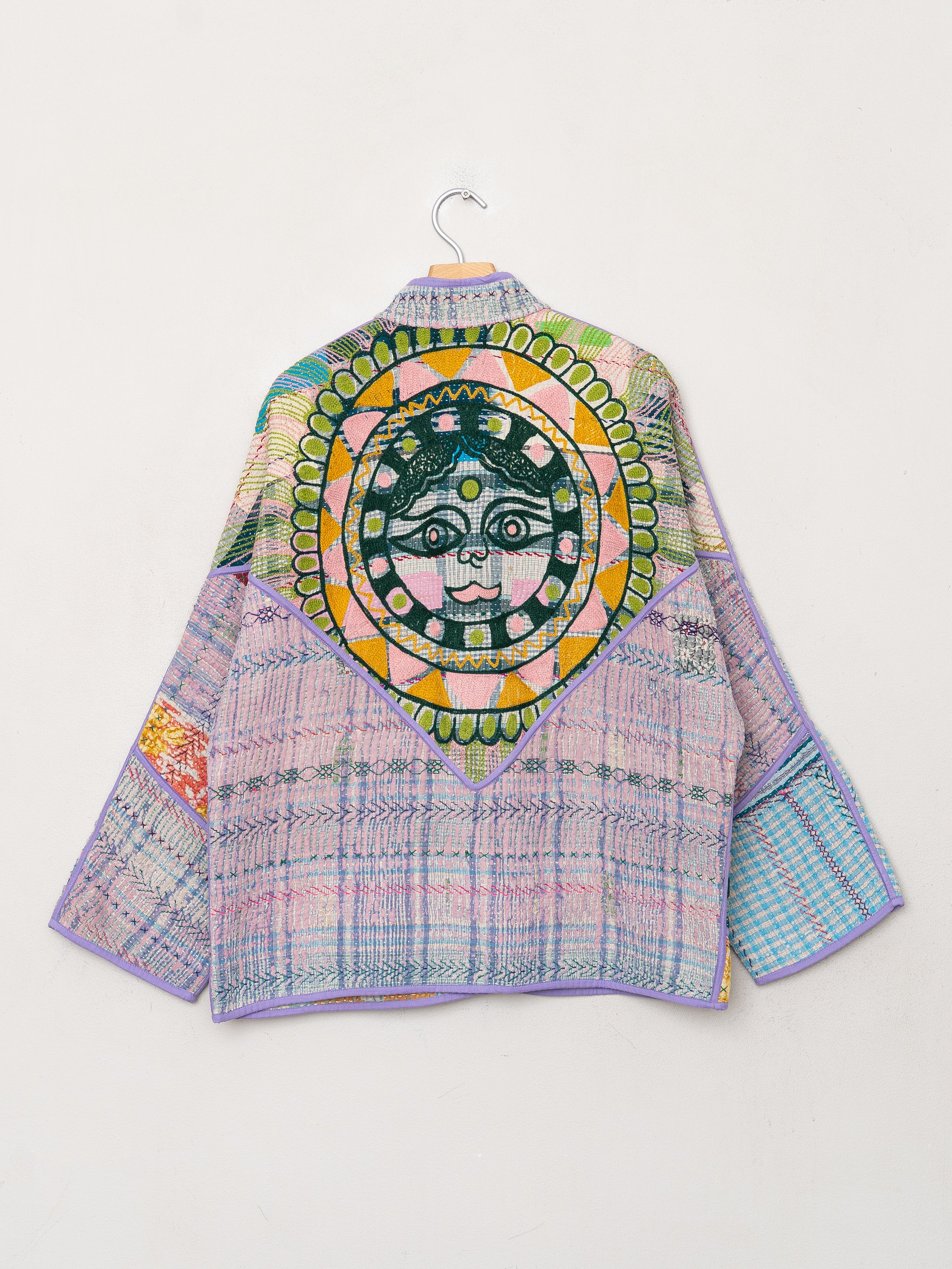 The Ladhiya Suzani Quilted Kantha Jacket