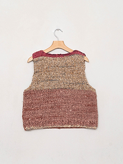 The Vishnu Knitted Vest - Small - Recycled Silk