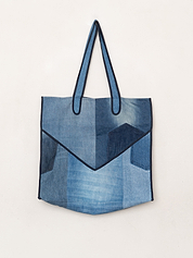 The Pasha Carryall Denim Tote Bag